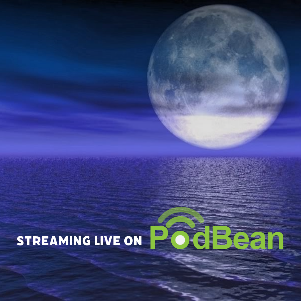 Night-Light Radio banners and logo-3-Full Moom over the ocean